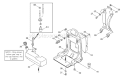 Page F Diagram and Parts List for TBL-7600  Tanaka Leaf Blower / Vacuum