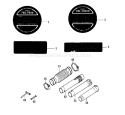 Page A Diagram and Parts List for TBL-7800  Tanaka Leaf Blower / Vacuum