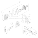 Page C Diagram and Parts List for TBL-7800  Tanaka Leaf Blower / Vacuum