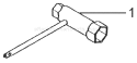 Page H Diagram and Parts List for TC-2300  Tanaka Engine