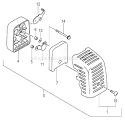 Page A Diagram and Parts List for TC-355  Tanaka Engine