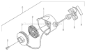 Page G Diagram and Parts List for TC-355  Tanaka Engine