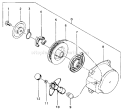 Page H Diagram and Parts List for TCP-381  Tanaka Water Pump