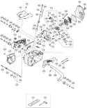 Page C Diagram and Parts List for TCS-3301PFS  Tanaka Chainsaw