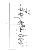 Page A Diagram and Parts List for TCS-3401S  Tanaka Chainsaw