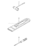 Page M Diagram and Parts List for TCS-3401S  Tanaka Chainsaw