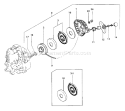 Page F Diagram and Parts List for TED-232  Tanaka Gas Engine Drill