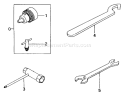 Part Location Diagram of 6693647 Tanaka Spanner-Drill Chuck