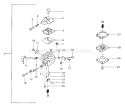 Page B Diagram and Parts List for TED-260  Tanaka Gas Engine Drill
