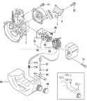 Page G Diagram and Parts List for TED-262HS  Tanaka Gas Engine Drill