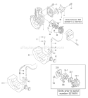 Page G Diagram and Parts List for TED-262R S279070 Tanaka Gas Engine Drill