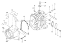 Page F Diagram and Parts List for TED-265  Tanaka Gas Engine Drill