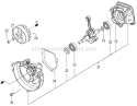Page B Diagram and Parts List for TED-270PFR  Tanaka Gas Engine Drill