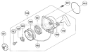 Page D Diagram and Parts List for THB-260PF  Tanaka Leaf Blower / Vacuum