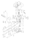 Page E Diagram and Parts List for THT-162  Tanaka Hedge Trimmer