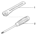Page H Diagram and Parts List for THT-162  Tanaka Hedge Trimmer