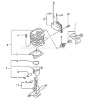 Page C Diagram and Parts List for THT-2000  Tanaka Hedge Trimmer