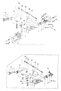 Page D Diagram and Parts List for THT-200  Tanaka Hedge Trimmer
