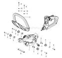 Page D Diagram and Parts List for THT-210S  Tanaka Hedge Trimmer