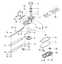 Page F Diagram and Parts List for THT-210S  Tanaka Hedge Trimmer