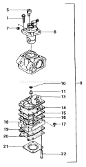 Page A Diagram and Parts List for THT-210  Tanaka Hedge Trimmer