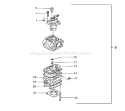 Page A Diagram and Parts List for THT-2120  Tanaka Hedge Trimmer