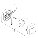 Page A Diagram and Parts List for THT-212  Tanaka Hedge Trimmer