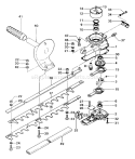 Page E Diagram and Parts List for THT-212  Tanaka Hedge Trimmer