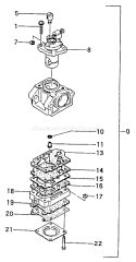 Page A Diagram and Parts List for THT-240  Tanaka Hedge Trimmer