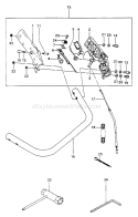 Page E Diagram and Parts List for THT-240  Tanaka Hedge Trimmer