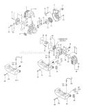 Page B Diagram and Parts List for THT-2520  Tanaka Hedge Trimmer