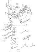 Page E Diagram and Parts List for THT-2520  Tanaka Hedge Trimmer