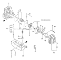 Page B Diagram and Parts List for THT-2530  Tanaka Hedge Trimmer