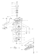 Page C Diagram and Parts List for THT-2530  Tanaka Hedge Trimmer