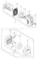 Page A Diagram and Parts List for THT-262  Tanaka Hedge Trimmer
