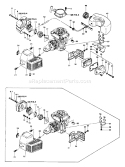 Page D Diagram and Parts List for THT-262  Tanaka Hedge Trimmer