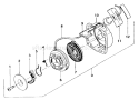 Page H Diagram and Parts List for THT-262  Tanaka Hedge Trimmer