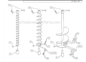 Part Location Diagram of 28295 Tanaka Bit, Screw (Earth Only)