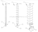 Pengo Bits Diagram and Parts List for TIA-305  Tanaka Auger