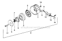 Recoil Starter Diagram and Parts List for TIA-305  Tanaka Auger