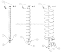 Pengo Bits Diagram and Parts List for TIA-340  Tanaka Auger