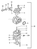 Page C Diagram and Parts List for TIA-340  Tanaka Auger