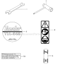 Page F Diagram and Parts List for TIA-340  Tanaka Auger