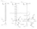 Page G Diagram and Parts List for TIA-340  Tanaka Auger
