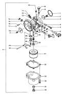 Page B Diagram and Parts List for TLE-500  Tanaka Edger