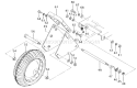 Page J Diagram and Parts List for TLE-550  Tanaka Edger