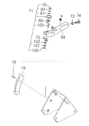 Page P Diagram and Parts List for TLE-550  Tanaka Edger