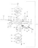 Page B Diagram and Parts List for TLE-550  Tanaka Edger