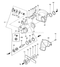 Page M Diagram and Parts List for TLE-600  Tanaka Edger