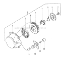 Page Q Diagram and Parts List for TLE-600  Tanaka Edger